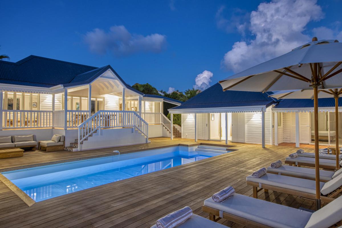 A louer villa 4 chambre Terres Basses Saint Martin_ Piscine - 36